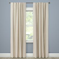 Photo 1 of 1pc Blackout Aruba Linen Window Curtain Panel - Threshold™

