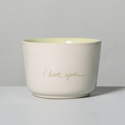 Photo 1 of 2 item bundle 
6.77oz Zest 'I Love You' Ceramic Candle - Hearth & Hand™ with Magnolia (x2)