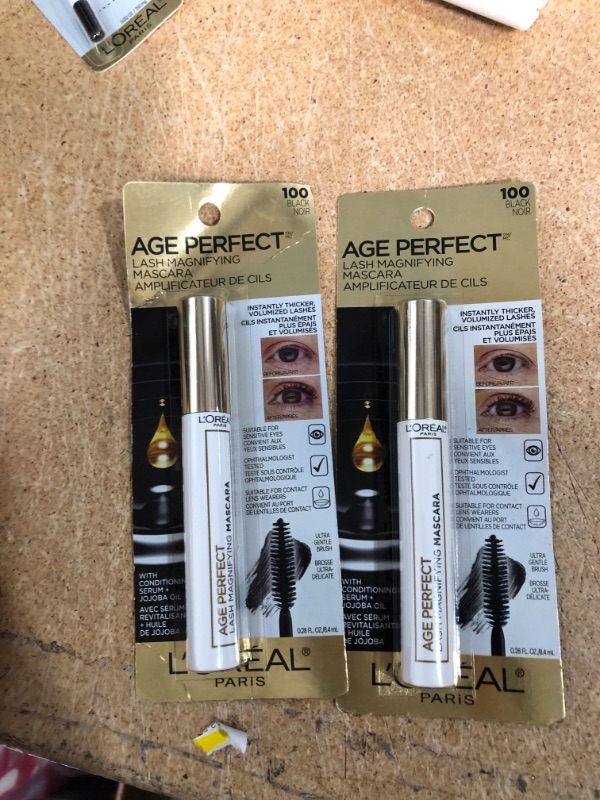 Photo 2 of 2 item bundle 
L'Oreal Paris Age Perfect Lash Magnifying Mascara with Conditioning Serum - 0.28 fl oz (x2)

