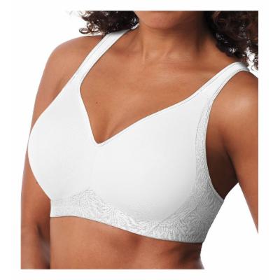 Photo 1 of ***Size: 46D*** Playtex 18 Hour 4049 Side & Back Smoothing with Cool Comfort Wirefree Bra White 46D Women's

