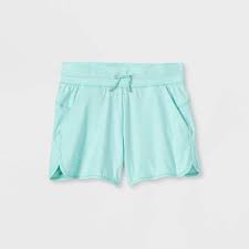 Photo 1 of 2 pairs Girls' Soft Gym Shorts - All in Motion™ L,XL

