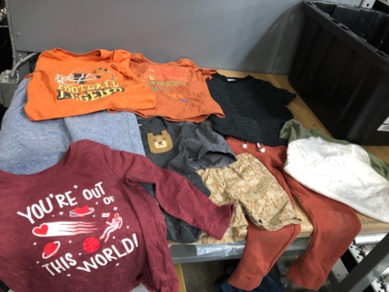 Photo 1 of assorted boys clothes bundle- assorted sizes