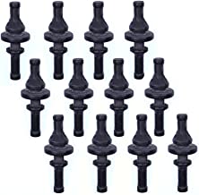 Photo 1 of 20 Pieces Black Rubber PC CPU/Case Fan Mounting Screws Rivets, Pack of 3
