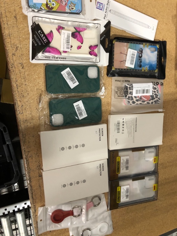 Photo 1 of BUNDLE OF PHONE CASES AND ELECTRONIC ACCESSORIES (15 ITEMS)