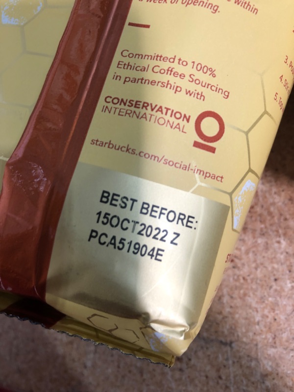 Photo 3 of **EXPIRES OCT15/2022** Starbucks Flavored Ground Coffee—Honey & Madagascar Vanilla—Limited Edition—1 bag (11 oz)
SET OFF 2