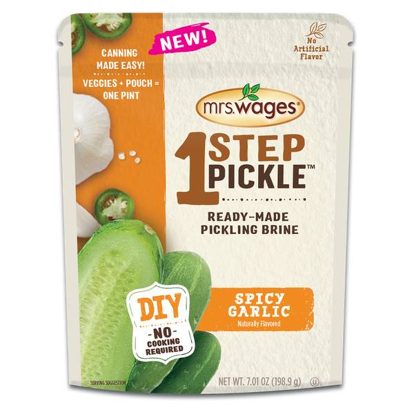 Photo 1 of ***eXP11/23/22*** 6 PACK- Mrs. Wages 1 Step Pickle Spicy Garlic Mix
