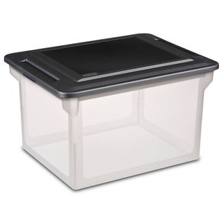 Photo 1 of 2 ITEM BUNDLE
Sterilite 18.5" x 14" Plastic File Box Clear/Black
Bento Box - Cat & Jack™


