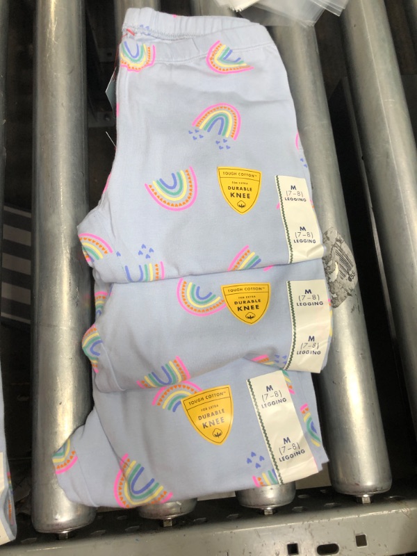 Photo 2 of 3 PACK
Girls' Rainbow Leggings - Cat & Jack™ Light
SIZE M