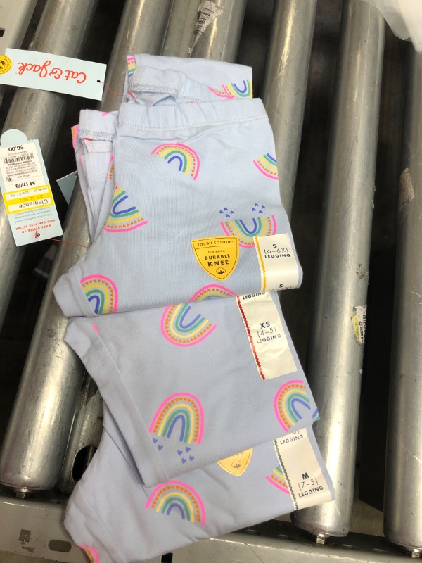 Photo 2 of 3 PACK
Girls' Rainbow Leggings - Cat & Jack™ Light
SIZE XS, S, M