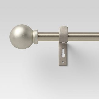 Photo 2 of 2 ITEM CURTAIN ROD BUNDLE
Dauntless Curtain Rod - Project 62™
Café Smaller Ball Curtain Rod Silver - Room Essentials™

