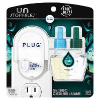 Photo 1 of ***3 Pack*** Febreze Unstopables Odor-Eliminating Plug Air Freshener Single Refill Fresh Starter Kit & Oil Refill - 0.87 fl oz

