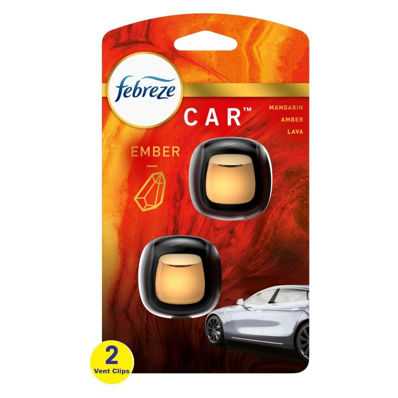 Photo 1 of ***5 Pack*** Febreze 2-Pack Car Air Freshener in Ember
