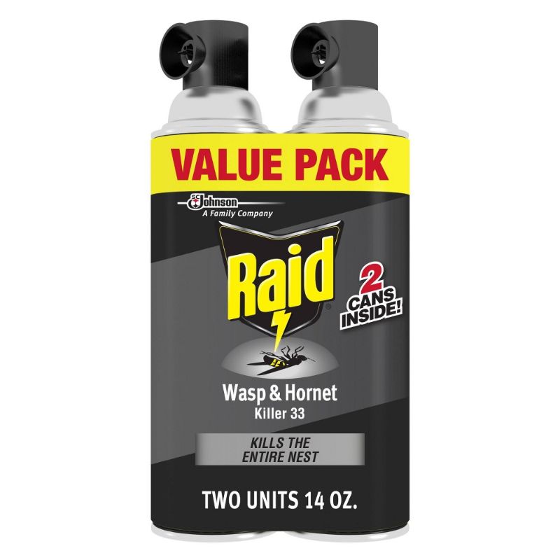 Photo 1 of ***6 counts*** Raid 14oz each Wasp & Hornet Killer
