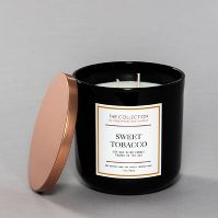 Photo 1 of 12oz white Glass Jar 2-Wick Candle Sweet Tobacco - The Collection by Chesapeake Bay Candle