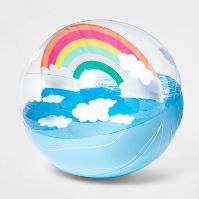 Photo 1 of 17.5" Beach Ball Rainbow - Sun Squad™ - 3 pcs

