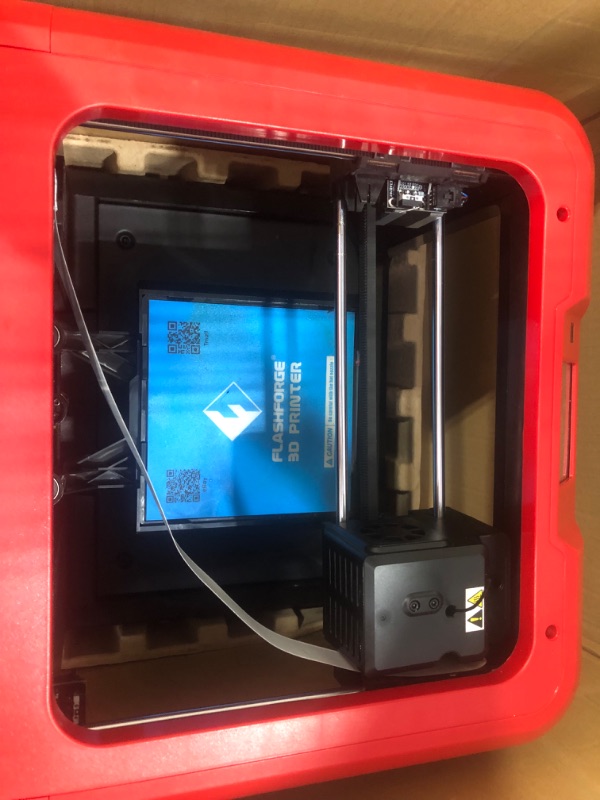 Photo 3 of Flashforge 3D Printer Finder 3 Glass Heating Bed with Removable PEI Surface and Magnetic Platform, Fully Assembled, Large FDM 3D Printers with 7.5" x 7.7" x 7.9" Printing Size
