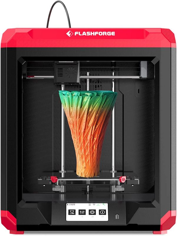 Photo 1 of Flashforge 3D Printer Finder 3 Glass Heating Bed with Removable PEI Surface and Magnetic Platform, Fully Assembled, Large FDM 3D Printers with 7.5" x 7.7" x 7.9" Printing Size
