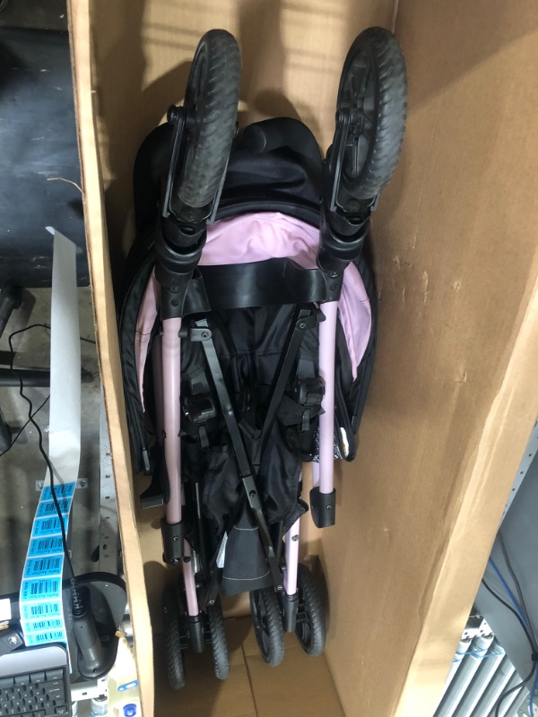 Photo 1 of Chicco Liteway Stroller, Compact Fold Baby Stroller with Canopy, Lightweight Aluminum Frame Umbrella Stroller, for Use with Babies and Toddlers up to 40 lbs. | Petal/Pink

