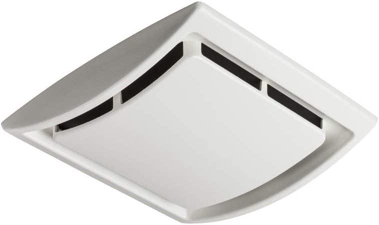 Photo 1 of BROAN-NuTone QK60S Broan Bathroom Ventilation Grille Upgrade QuickKit, 2.5 Sones, 60 CFM Fan Motor, White
