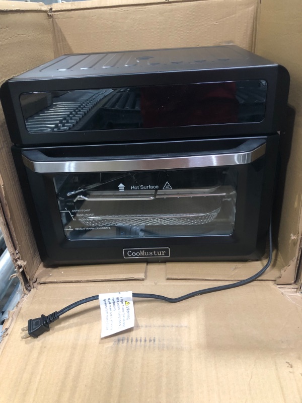 Photo 2 of 10-in-1 Air Fryer Oven, 20QT Toaster Oven Air Fryer Combo