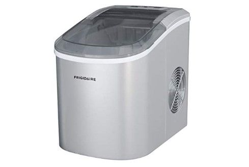 Photo 1 of Frigidaire EFIC206-TG-SILVER Compact Ice Maker 26 Lb per Day Silver
