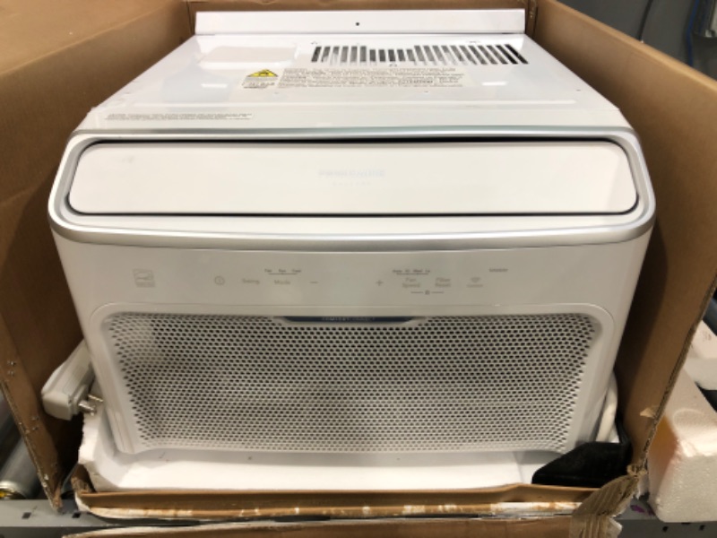 Photo 2 of 12,000 BTU Inverter Quiet Temp Smart Room Air Conditioner in White