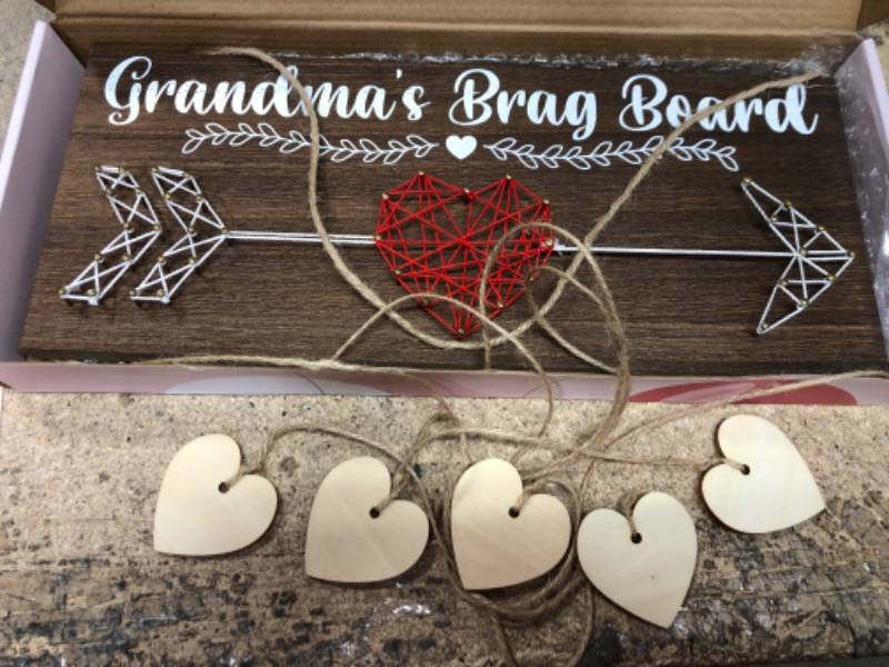 Photo 1 of SURCVIO Grandma Gifts Christmas Gifts for Grandma Picture Frame, Gifts for Grandmother Present from Grandkids Photo Holder Gigi Nana Grandparents Gifts for Thanksgiving Xmas Birthday One Heart Shape