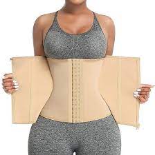 Photo 1 of FeelinGirl Latex Waist Trainer for Women Underbust with Steel Bones Hooks Waist Cincher Corset Hourglass Body Shaper
XXL