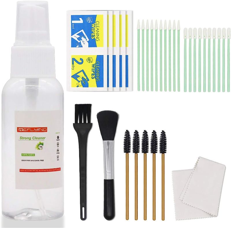 Photo 1 of 3 PACK**Phone Cleaning Kit, airpod Cleaner kit Screen Cleaner Kit with Cleaning Swabs for Smartphones, Cameras, Keyboards, Headphones and Tablets, Compatible with AirPods Pro/AirPods 2/AirPods 1
