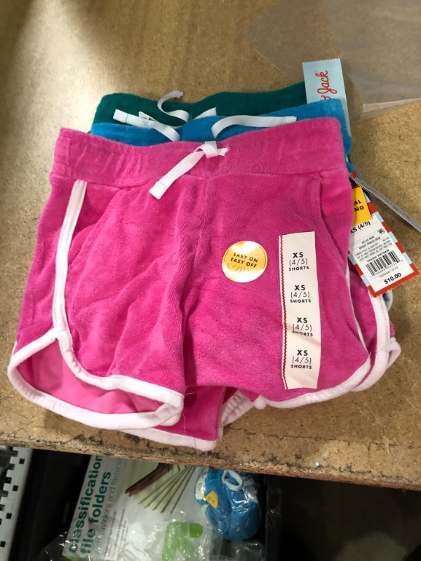 Photo 1 of 5 PAIRS Girls' Loop Terry Shorts - Cat & Jack™
SIZE: XS