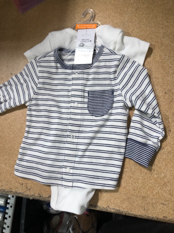 Photo 6 of (BUNDLE OF ASSORTED CHILDRENS CLOTHING) Boys' Short Sleeve 'Game Mode' Graphic T-Shirt - Cat & Jack™ SIZE XL (16) + SIZE 6MO Baby Boys' 2pc Dino Cardigan Set  - Just One You® Made by Carter's White/Blue + Toddler Boys' Pull-On Pants - Cat & Jack™ SIZE 5T 