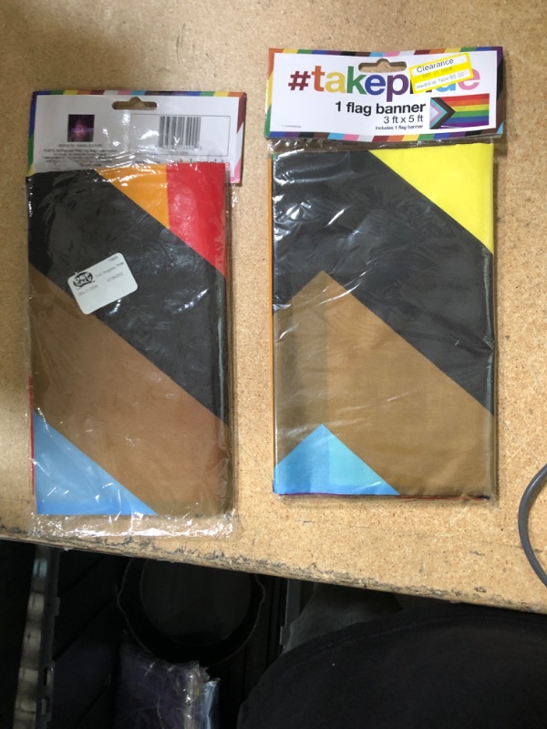 Photo 2 of 2 PACK 3x5 Progress Pride Flag