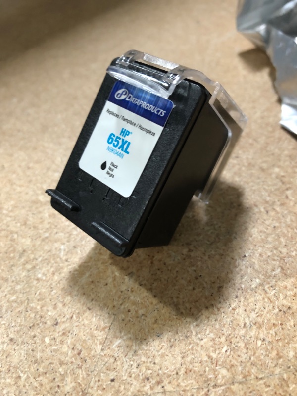 Photo 2 of Remanufactured Black XL High Yield Single Ink Cartridge - Compatible with HP 65XL Ink Series - Dataproducts -[PREVIOUSLY OPENED)