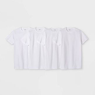 Photo 1 of (MISSING ONE) Men's Short Sleeve 4pk Crew-Neck T-Shirt - Goodfellow & Co™

