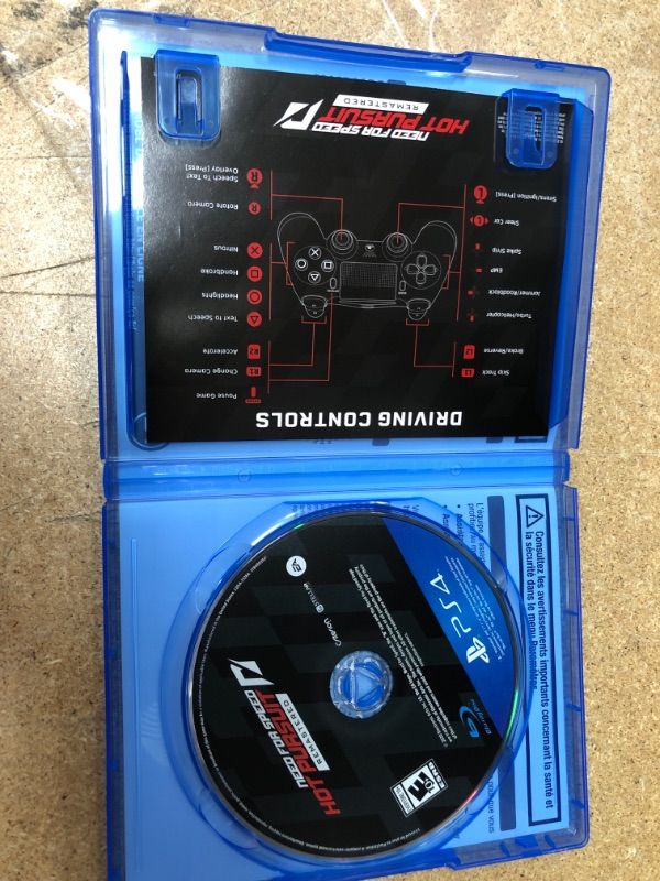 Photo 2 of Need for Speed: Hot Pursuit Remastered - PlayStation 4 (FACTORY SEAL OPENED FOR INSPECTION) 