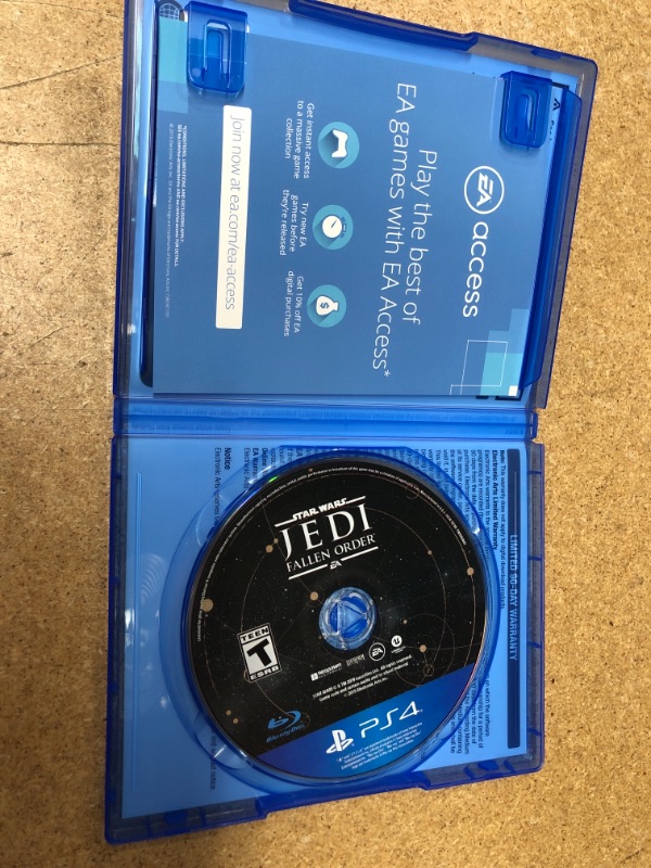 Photo 3 of Star Wars Jedi Fallen Order (Playstation 4) (FACTORY SEAL OPENED FOR INSPECTION) 