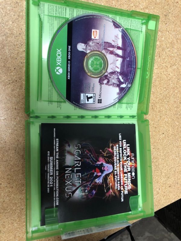 Photo 3 of Scarlet Nexus - Xbox One/Series X (FACTORY SEAL OPENED FOR INSPECTION) 

