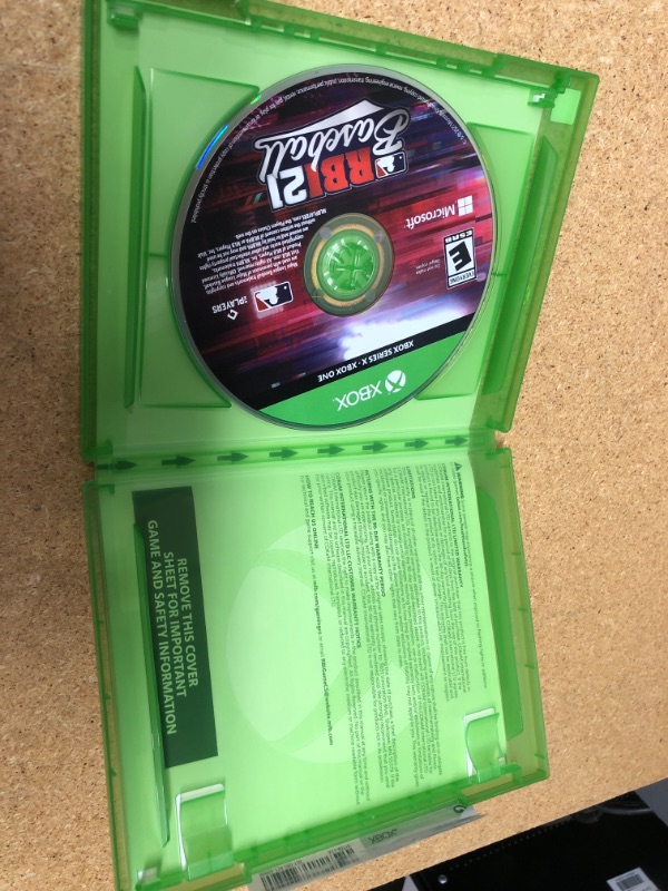 Photo 4 of MLB RBI Baseball 21 Standard Edition Xbox One (FACTORY SEAL OPENED FOR INSPECTION) 
