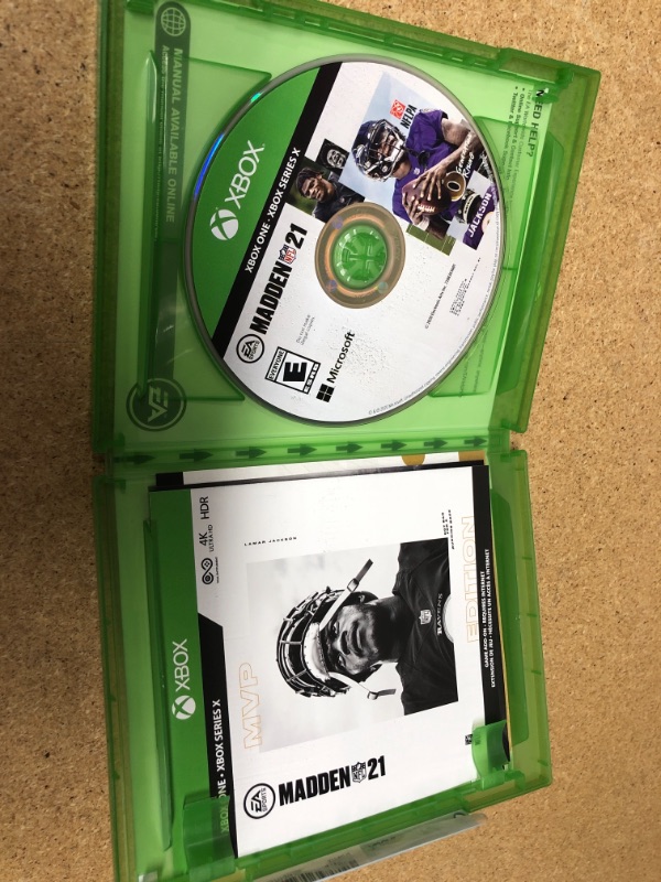 Photo 4 of Madden NFL 21: MVP Edition - Xbox One/Series X (FACTORY SEAL OPENED FOR INSPECTION) 