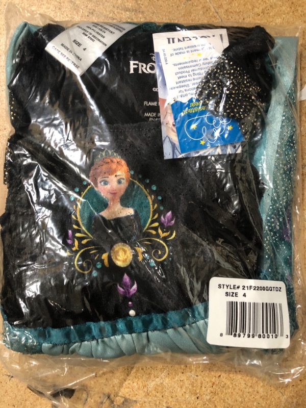 Photo 2 of Disney Girls Big “Frozen” Fantasy Nightgown
Size 4