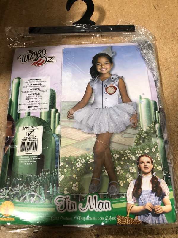 Photo 2 of Wizard of Oz Tin Man Tutu Girls' Child Halloween Costume