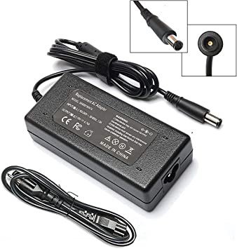 Photo 1 of 90W AC Adapter Laptop Charger for Hp Elitebook 8460p 8470p 8440p 8560p 8760p 8460w 8470w 8570w 8770w Probook 4430s 4440s 4520s 4530s 4540s Compaq 6730b 6530b 6560b Laptop Notebook Power Supply Cord
