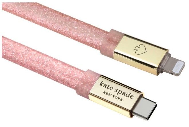 Photo 1 of (X2) Kate Spade New York Lightning to USB-C Jelly Cable

