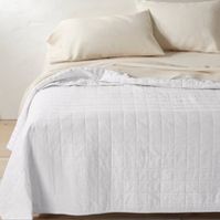 Photo 1 of ***Size King*** Heavyweight Linen Blend Quilt - Casaluna™
