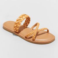 Photo 1 of ***Size: 6*** Women's Hilda Braided Strappy Footbed Sandals - Universal Thread™

