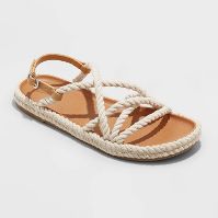 Photo 1 of ***Color white, Size: 8*** Women's Serena Rope Sandals - Universal Thread™

