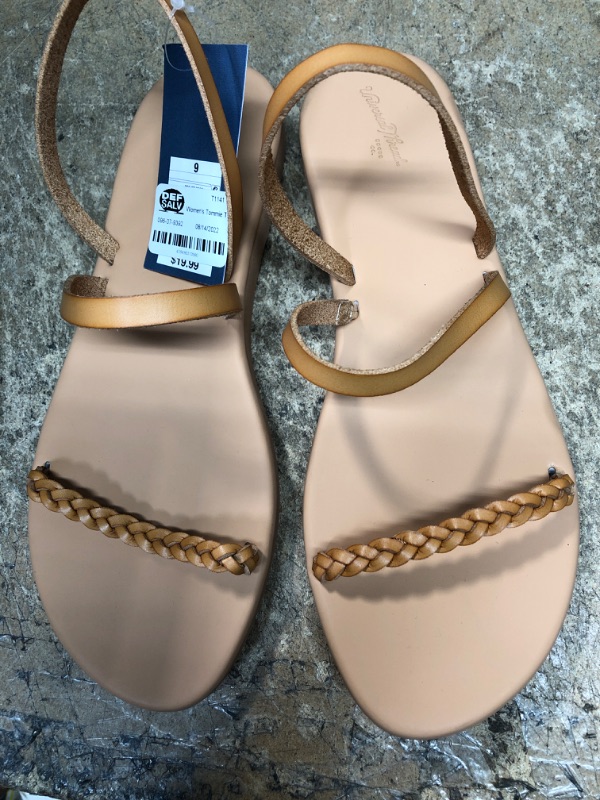 Photo 2 of ***Color: Tan, Size: 9*** Women's Tommie Triple Strap Sandals - Universal Thread™

