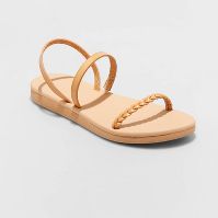 Photo 1 of ***Color: Tan, Size: 9*** Women's Tommie Triple Strap Sandals - Universal Thread™

