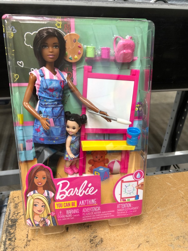 Photo 2 of Barbie I Can Be Anything: Art Teacher Doll and Playset
