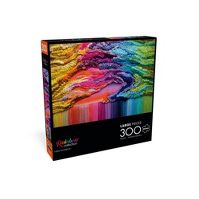 Photo 1 of 2 PACK Rainbow: Fiber Rainbow Jigsaw Puzzle 300 pc  AND NYC Rainbow Large Pieces Jigsaw Puzzle - 300pc